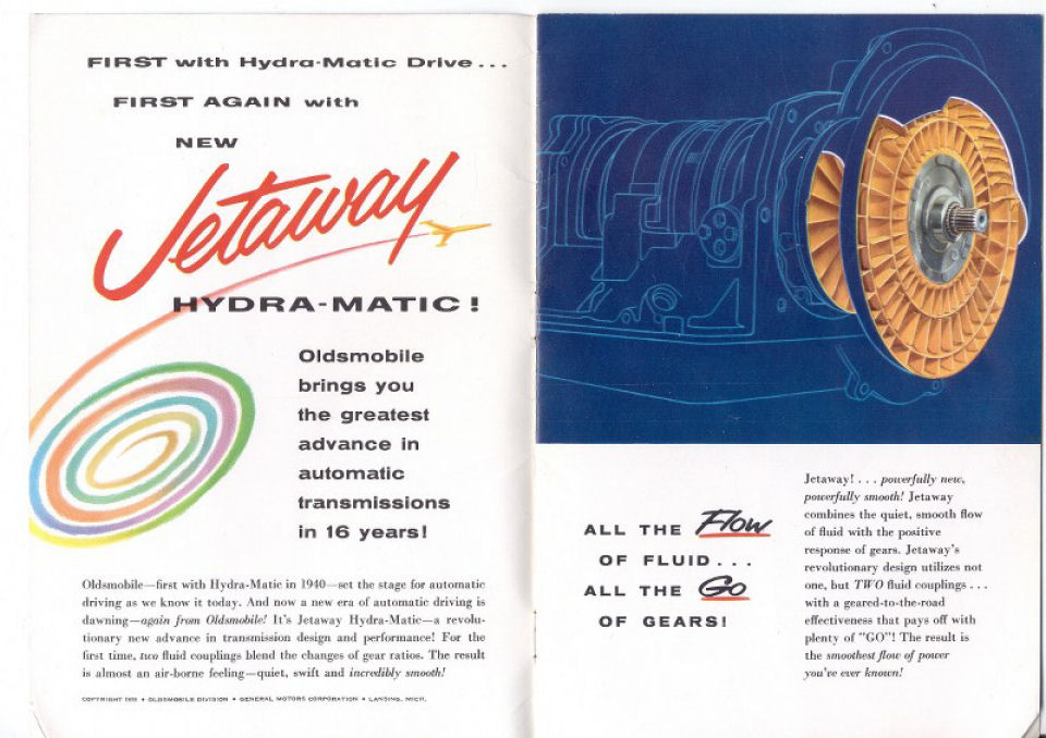 1956 Oldsmobile Jetaway Hydra-Matic Brochure Page 6